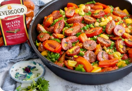 Sausage Pepper Skillet