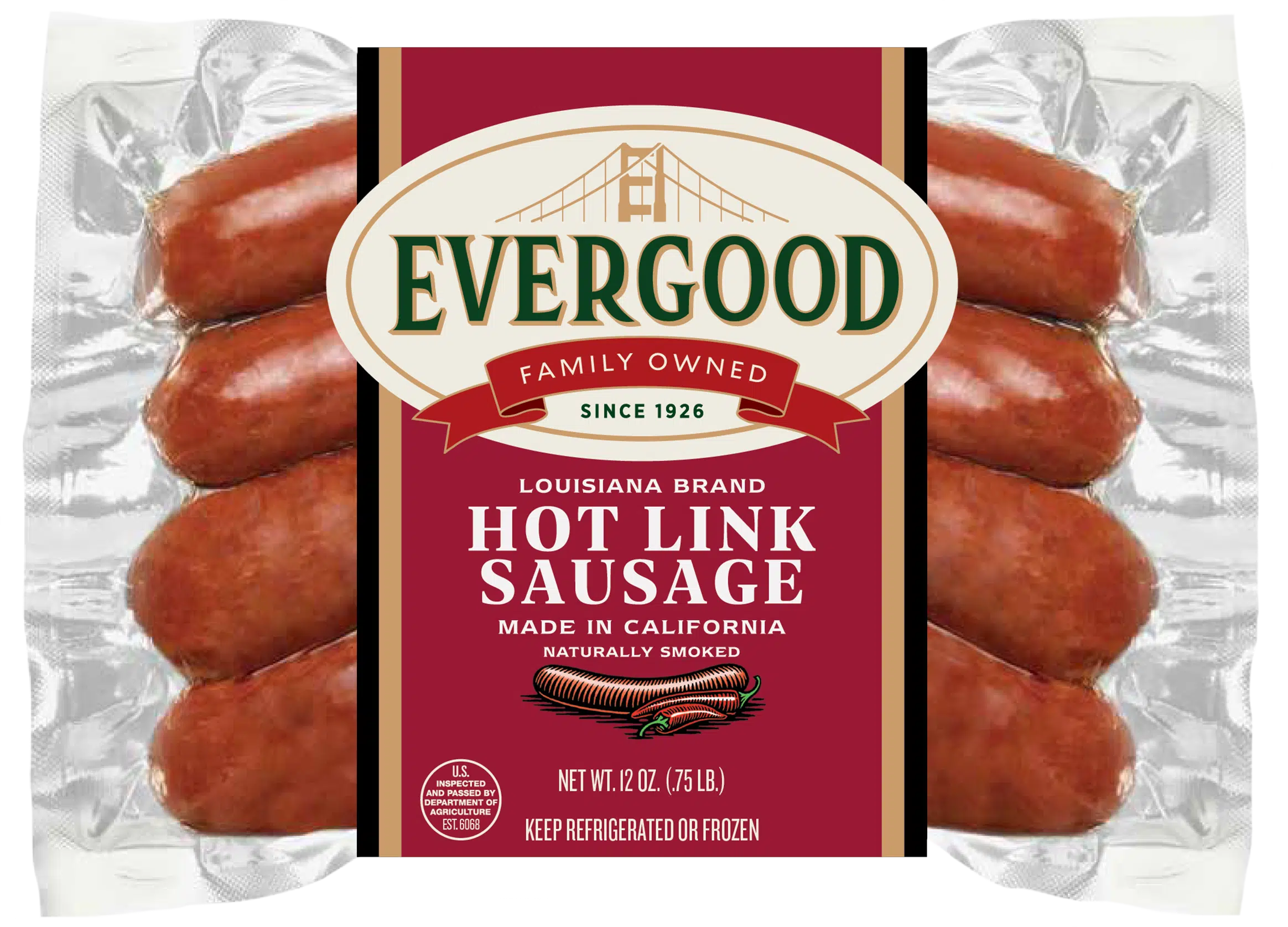 Louisiana Hot Link Sausage