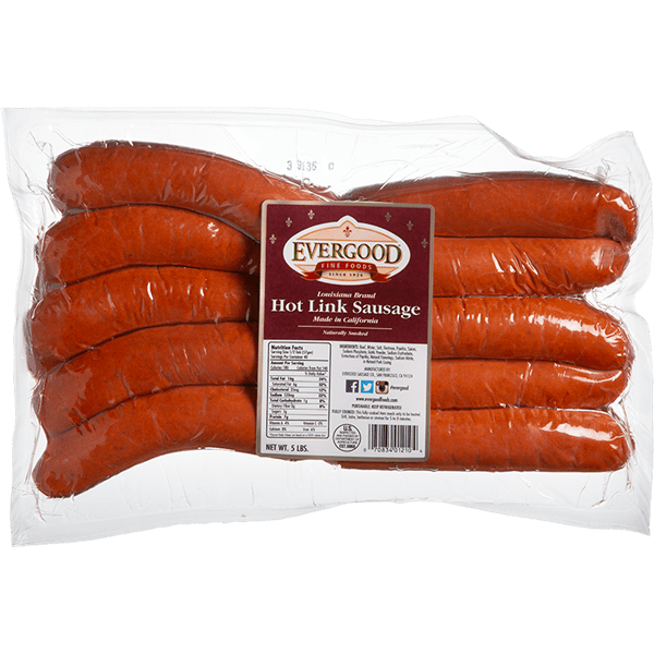 Evergood Louisiana Hot Link Sausage