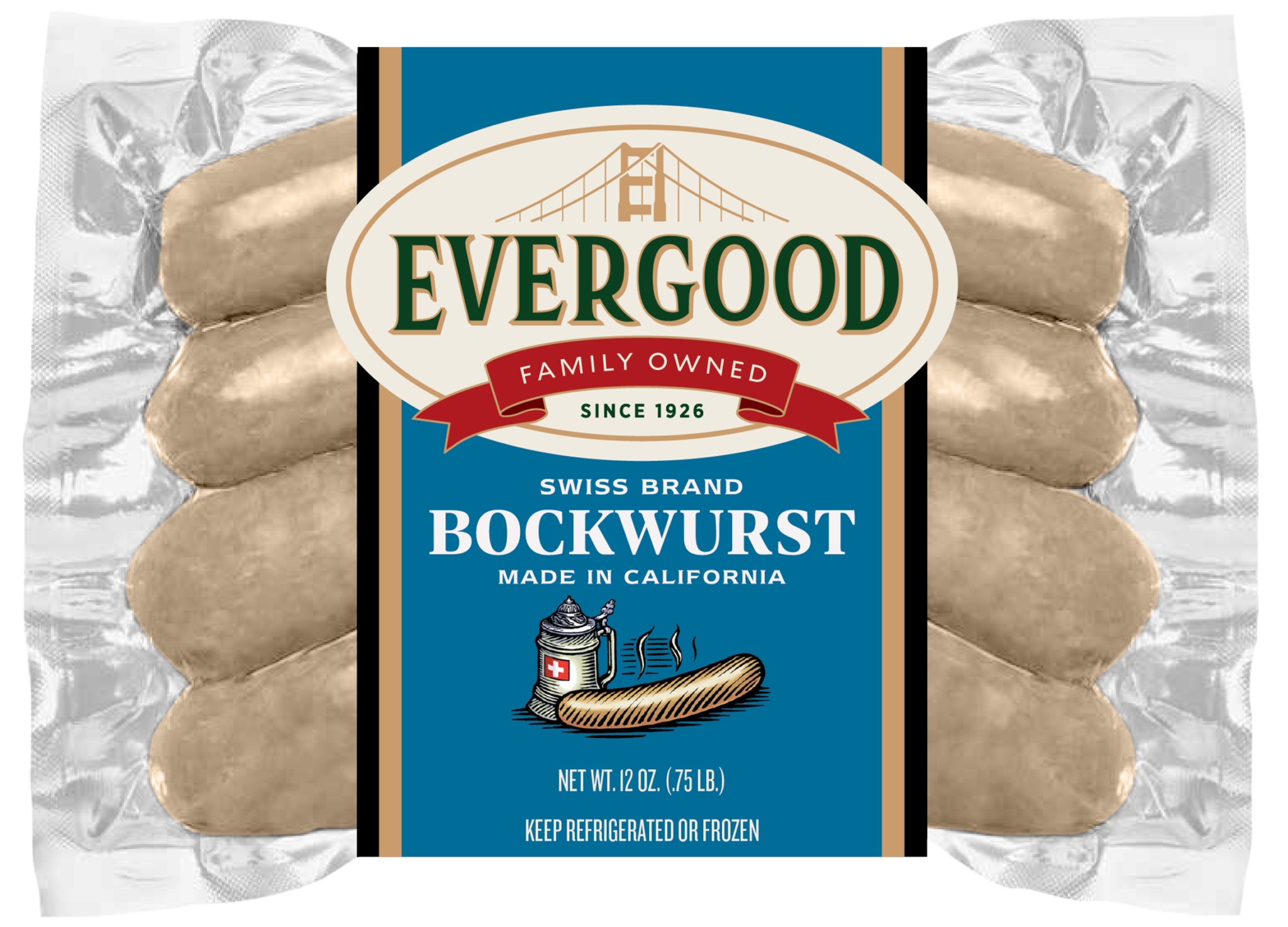 Product Photo: Bockwurst Sausage