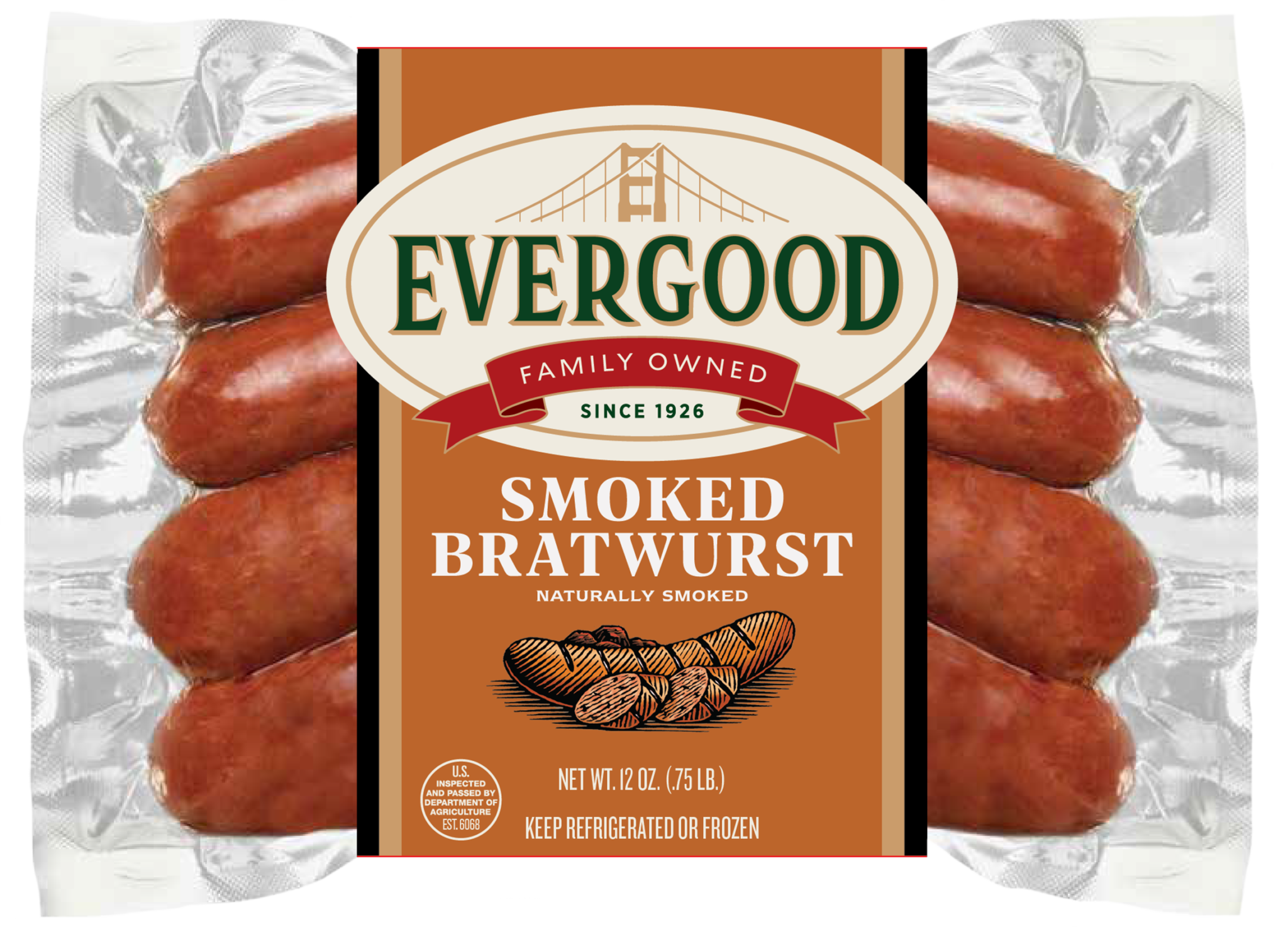 Product Photo: Smoked Bratwurst